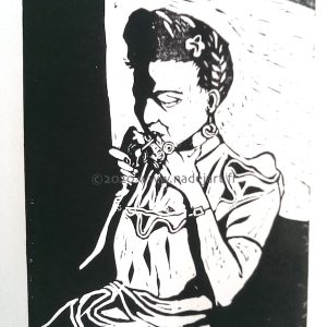 linogravure originale