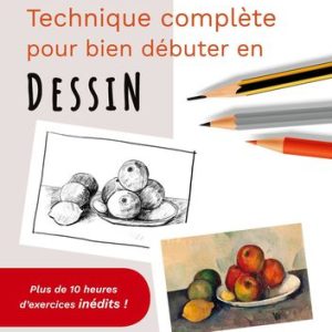 couverture du livre pour exercices de dessin