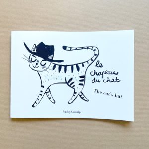 Album bilingue "Le chapeau du chat" (The cat's hat)