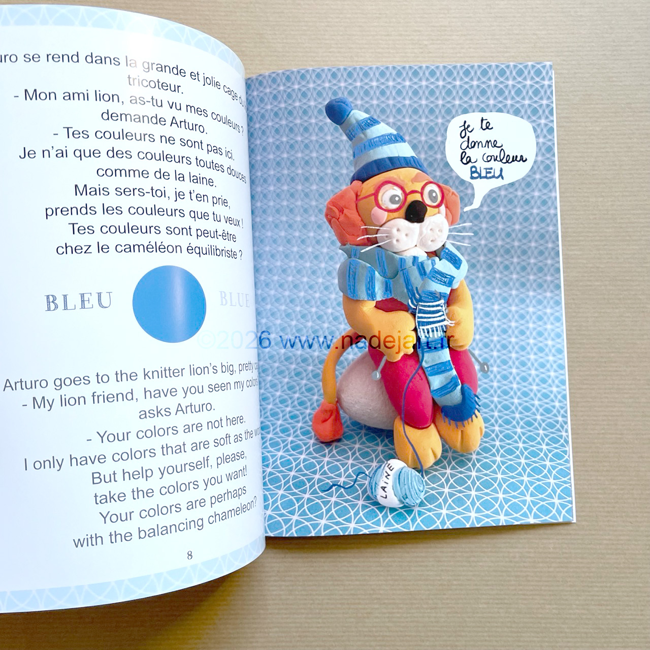 Album jeunesse bilingue "Le clown qui avait perdu ses couleurs" (The clown who had lost his colors) – Image 2