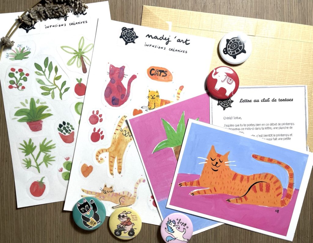 reçois une surprise chaque mois dans ta boîte aux lettres