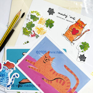 courrier artistique surprise snail mail club