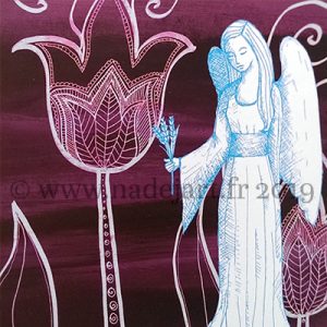 carte illustrée signe de la vierge